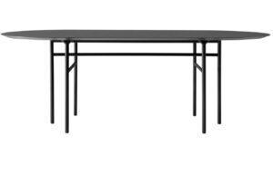 Audo CPH Černý dubový jídelní stůl AUDO SNAREGADE 210 x 95 cm