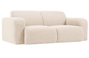 Béžová bouclé dvoumístná pohovka Windsor & Co Lola 170 cm