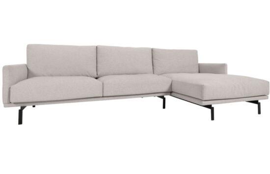 Béžová látková rohová pohovka Kave Home Galene 314 cm