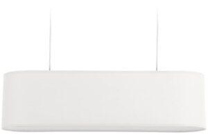 Bílé stínidlo Kave Home Palette 75 cm