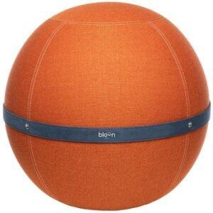 Bloon Paris Oranžový látkový sedací/gymnastický míč Bloon Original 55 cm
