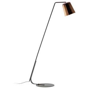 Bronzová stojací lampa Kave Home Anina 171 cm