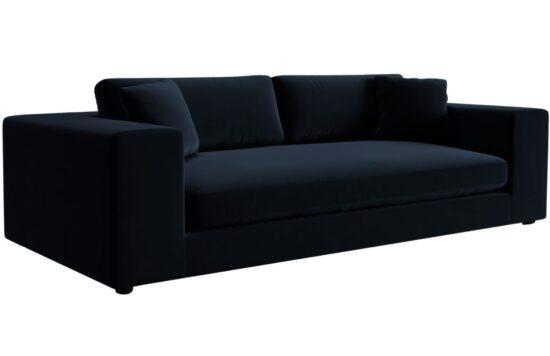 CXL by Christian Lacroix Tmavě modrá sametová čtyřmístná pohovka CXL Tendance 262 cm