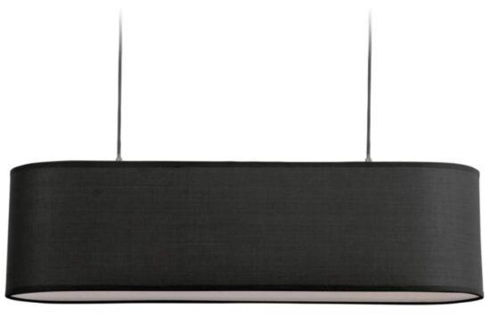 Černé stínidlo Kave Home Palette 75 cm