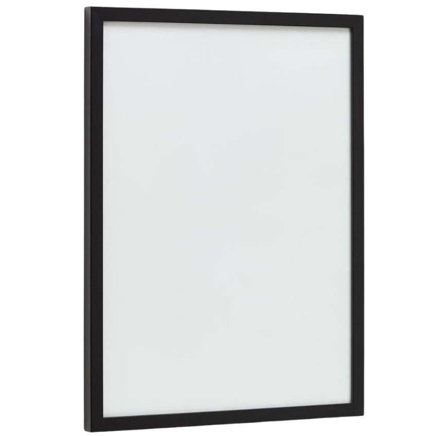 Černý lakovaný fotorámeček Kave Home Neale 56 x 42 cm