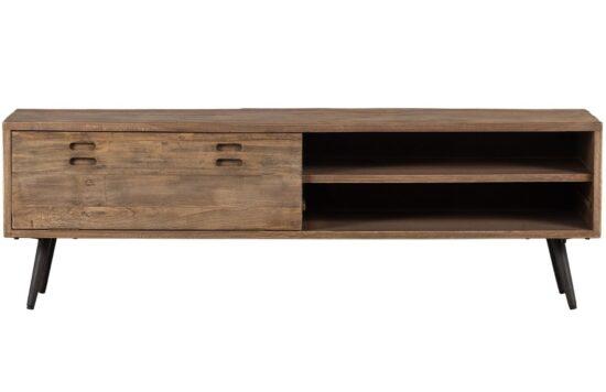 Hoorns Dřevěný TV stolek Maox 150 x 44 cm