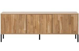 Hoorns Dubový TV stolek Gravia 150 x 44 cm