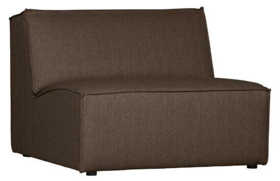 Hoorns Kávový látkový středový modul Siena 99 cm