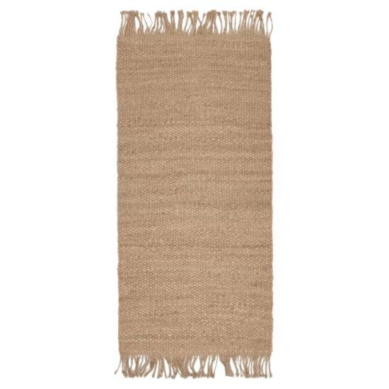 Jutový koberec Kave Home Yazmila 70 x 140 cm