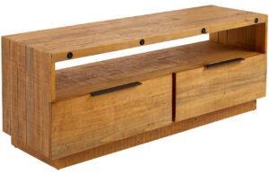 Moebel Living Masivní borovicový TV stolek Freja 150x45 cm