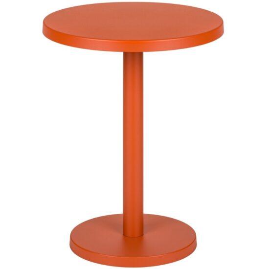 Noo.ma Oranžový kovový odkládací stolek Odo 44 cm