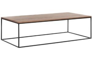 Noo.ma Ořechový konferenční stolek Kafibor 100 x 50 cm