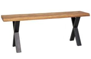 Nordic Living Masivní dubová lavice Tolon 120 cm