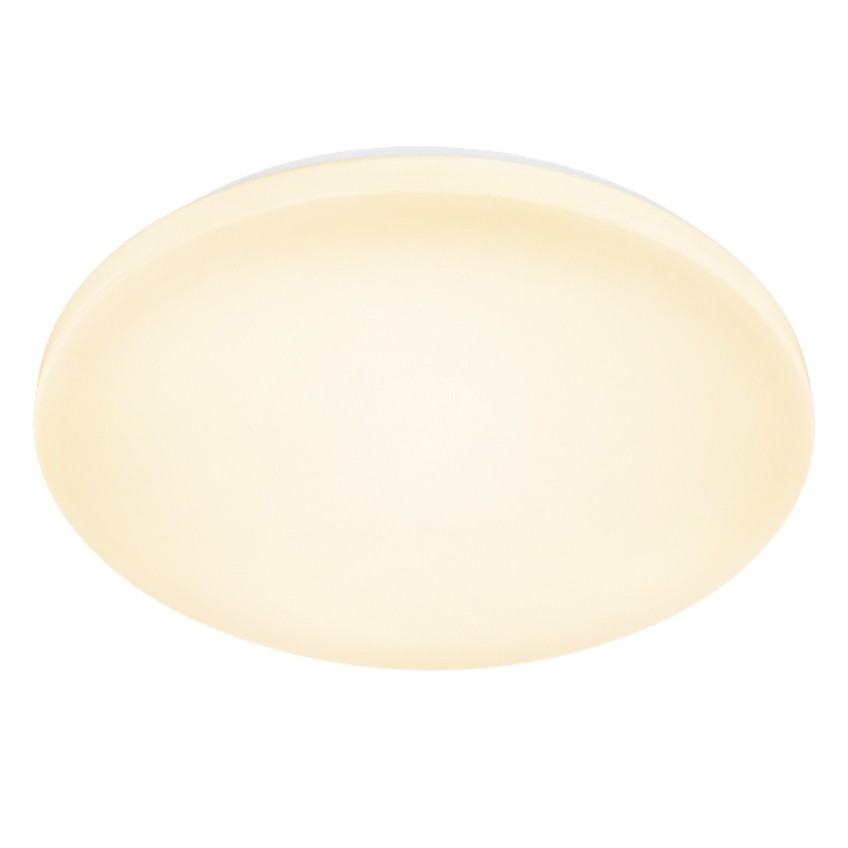 Opálově bílé plastové stropní světlo Halo Design Slim 38 cm