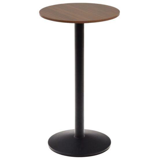 Ořechový barový stůl Kave Home Esilda 60 cm