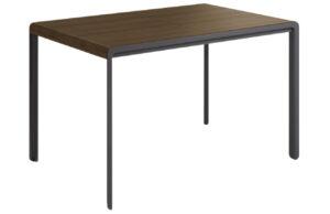 Ořechový rozkládací jídelní stůl Kave Home Nadyria 120/160 x 80 cm