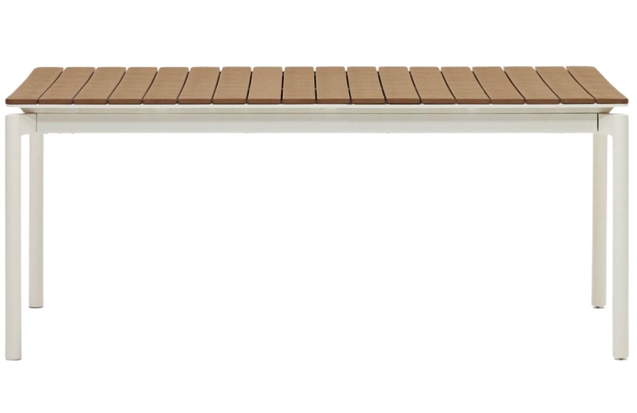 Rozkládací zahradní jídelní stůl z polywoodu Kave Home Canyelles 180/240 x 100 cm