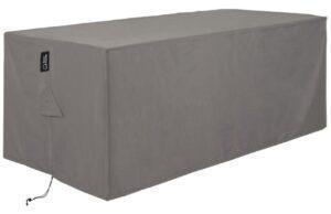 Šedý ochranný obal na zahradní stůl Kave Home Iria 210 x 110 cm