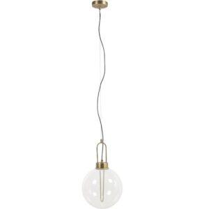 Skleněné závěsné světlo Kave Home Edelweiss 45 cm