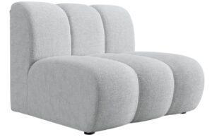 Světle šedý žinylkový modul MICADONI Lupine 90 cm
