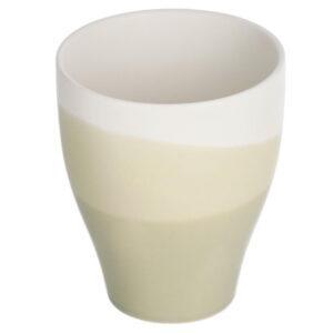 Zelený porcelánový hrnek Kave Home Sayuri 0